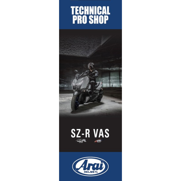 Bannière magnétique Arai SZ-VAS 49x140cm | Oxmoto