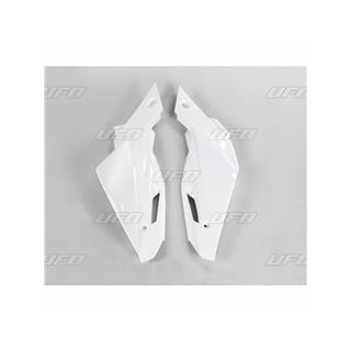 Plaques latérales UFO blanc Husqvarna 1086978001 | Oxmoto