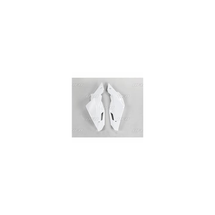 Plaques latérales UFO blanc Husqvarna 1086978001 | Oxmoto