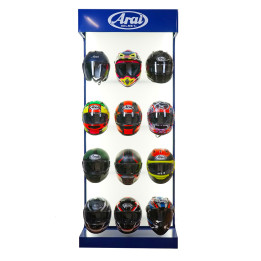 Présentoir de casques Arai - 12 casques | Oxmoto