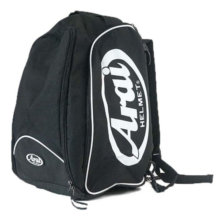 Sac à dos pour casque en textile Arai - Noir | Oxmoto