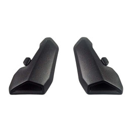 Ventilation Arai QV Front Duct Set Frost Black | Oxmoto
