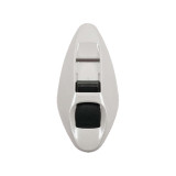 Ventilation supérieure centrale Arai IC-Duct-5 Pearl White (D. Pedrosa) pour casques RX-7 V