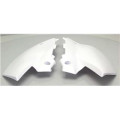 Plaques latérales UFO blanc Yamaha yz125/250 1087867001