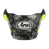 Visière Arai Tour-X4 Cover Yellow | Oxmoto