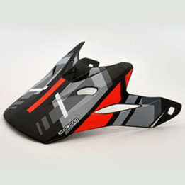 Visière Arai MX-V Bogle Red | Oxmoto