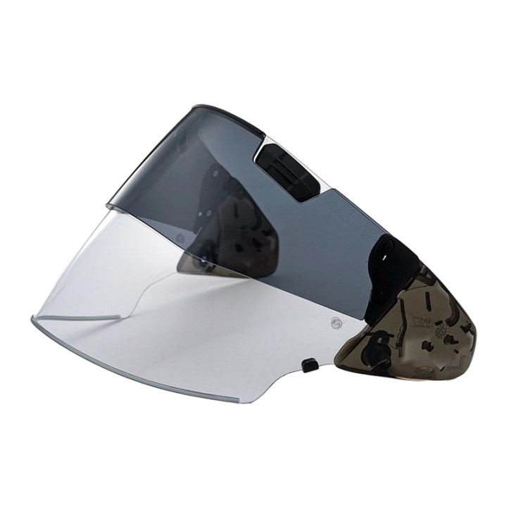 Kit Arai PSS avec visière solaire intégrée Smoked | Oxmoto
