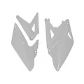 Plaques latérales Racetech blanches Suzuki rmx450z | Oxmoto