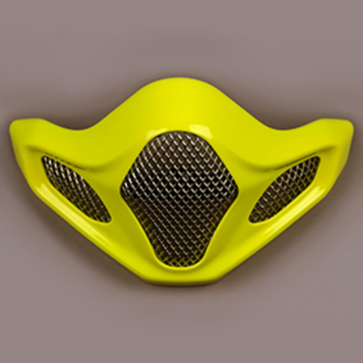 Mentonnière Arai MXV Combat Yellow | Oxmoto