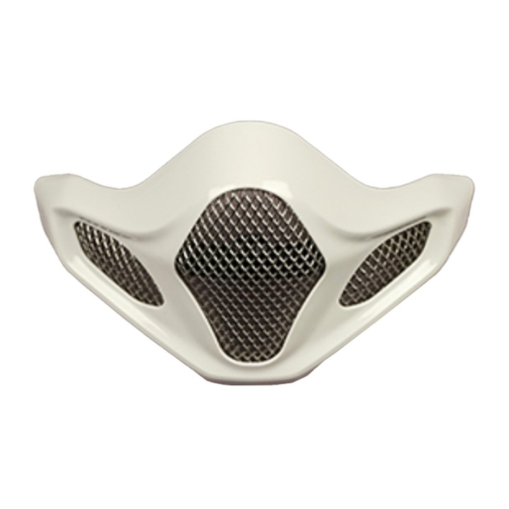 Ventilation menton Arai grille extérieure White pour casque MX-V