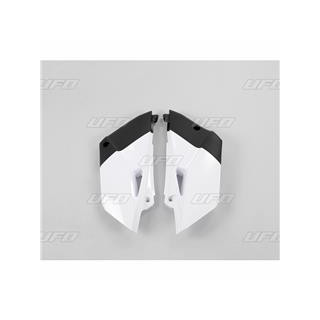 Plaques latérales UFO blanc Yamaha yz85 | Oxmoto