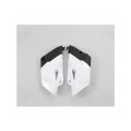 Plaques latérales UFO blanc Yamaha yz85 | Oxmoto