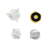 Kit vis de visière Arai blanc pour casques MX-V/VX-3/VX-Pro Jr/Penta