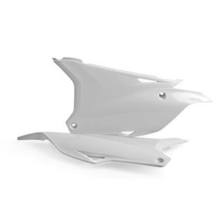 Plaques latérales Polisport blanc Kawasaki kx85/kx100 1086619001