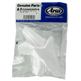 Ventilations arrières latérales supérieures Arai Center Side Duct white pour casque MX-V