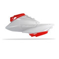 Plaques latérales Polisport couleur origine rouge/blanc Honda crf450r