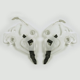 Kit mécanisme écran Arai VAS/V Blanc pour casque RX-7 V