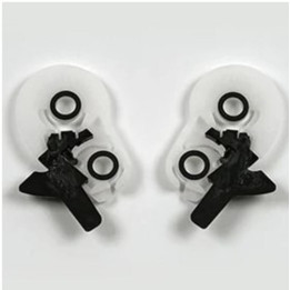 Platine Arai blanc casque jet type lrs | Oxmoto