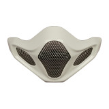 Ventilation menton Arai grille extérieure Metallic White (Techno, Tip) pour casque MX-V