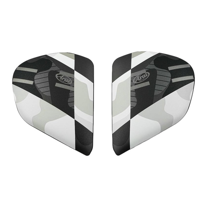 Platine écran Arai VAS-V Patch White | Oxmoto