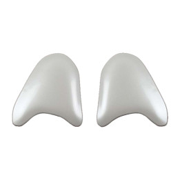 PLATINE Écran SAMZ CAFE RACER WHITE CASQUE JET | Oxmoto