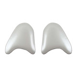 PLATINE Écran SAMZ CAFE RACER WHITE CASQUE JET | Oxmoto
