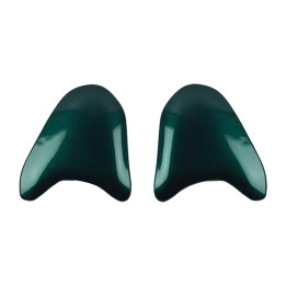 PLATINE Écran SAMZ CAFE RACER GREEN CASQUE JET | Oxmoto