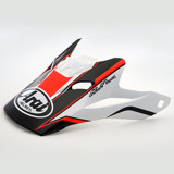 Visière MX-V Arai casque off-road Speedy Red | Oxmoto