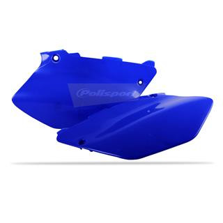 Plaques latérales Polisport bleu Yamaha yz125/yz250 | Oxmoto