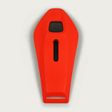 Ventilation Arai Dual Flow Metallic Fluor Orange Frost casque intégral