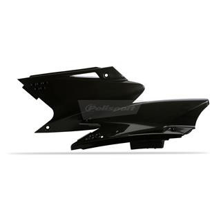 Plaques latérales Polisport noir Kawasaki kx250f | Oxmoto