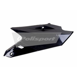 Plaques latérales Polisport noir Yamaha yz250f/yz450f