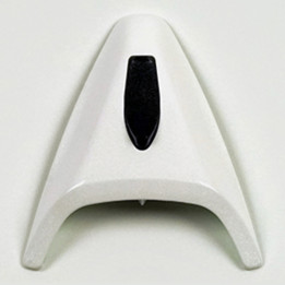 Ventilation avant centrale Arai Delta Duct 5 Diamond White pour casques RX-7 GP/CT-F/CT-Ram/X-tend/X-Tend Ram/SZ-Ram-4