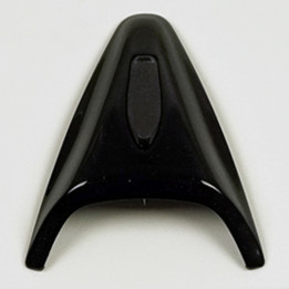 Ventilation avant centrale Arai Delta Duct 5 Diamond Black pour casques RX-7 GP/CT-F/CT-Ram/X-tend/X-Tend Ram/SZ-Ram-4