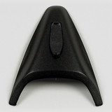Ventilation avant centrale Arai Delta Duct 5 Frost Black pour casques RX-7 GP/CT-F/CT-Ram/X-tend/X-Tend Ram/SZ-Ram-4