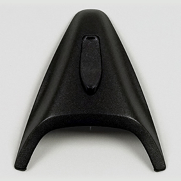 Ventilation avant centrale Arai Delta Duct 5 Frost Black pour casques RX-7 GP/CT-F/CT-Ram/X-tend/X-Tend Ram/SZ-Ram-4