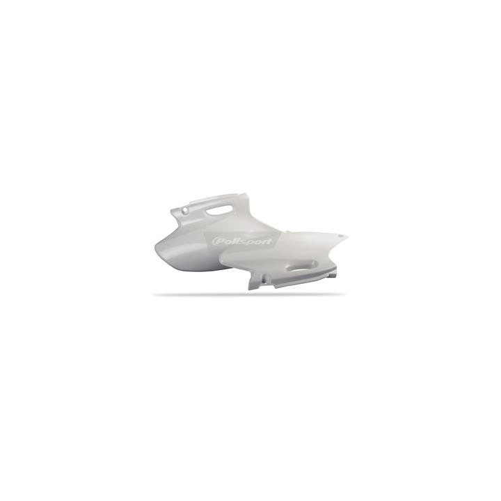Plaques latérales Polisport blanc Yamaha | Oxmoto