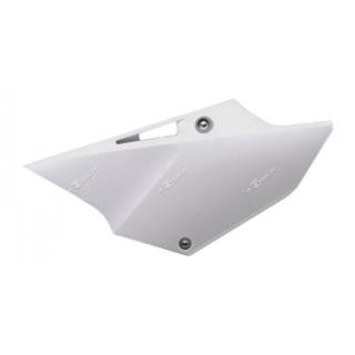 Plaques latérales Racetech restylé blanc | Oxmoto