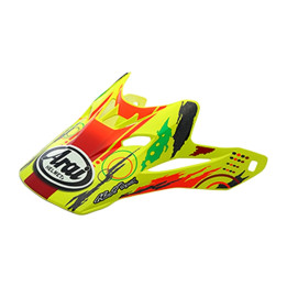 Visiere Arai mx-v scratch crazy casque offroad | Oxmoto