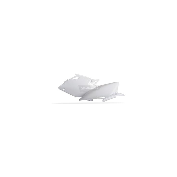 Plaques latérales Polisport blanc Honda crf450r | Oxmoto