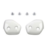Platine écran Arai TX Side Metallic White | Oxmoto