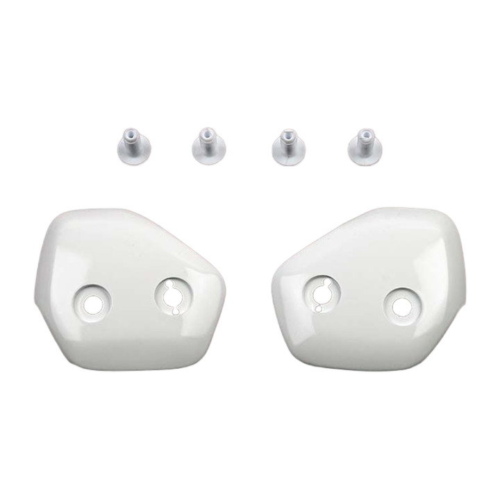 Platine écran Arai TX Side Metallic White | Oxmoto