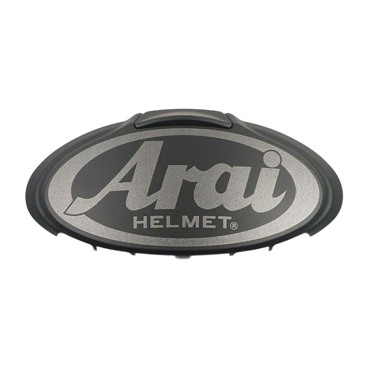 3D Arai logo duct full face helmet blackfrost | Oxmoto