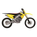 Plaques latérales Polisport couleur origine (14-15) jaune Suzuki rm-z450