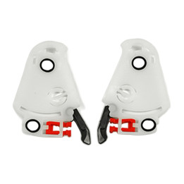 Platine Arai SAI blanc casque integral type lrs | Oxmoto