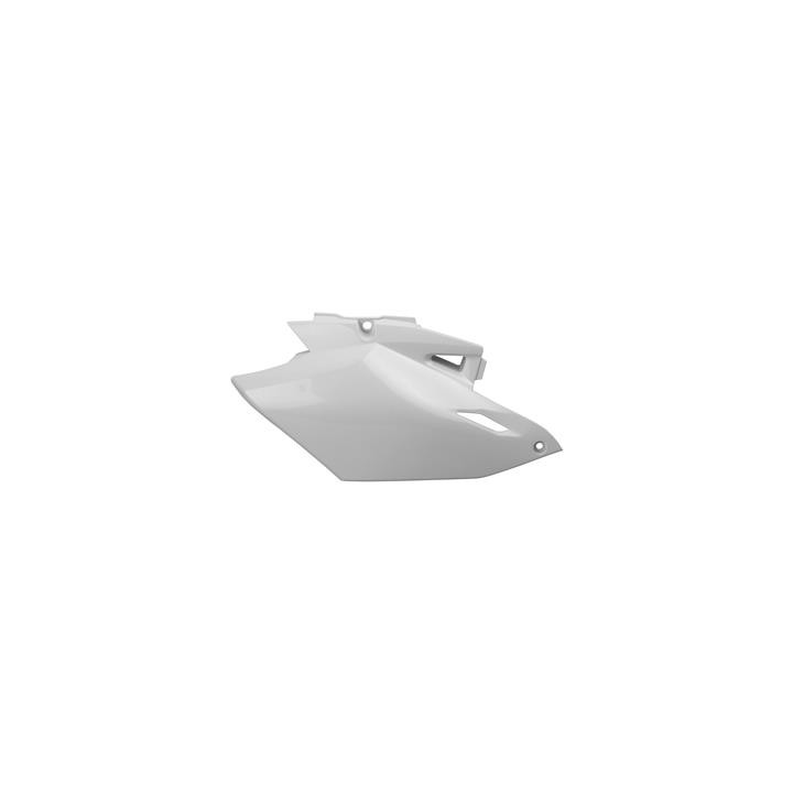 Plaques latérales Polisport blanc Yamaha wr450f | Oxmoto