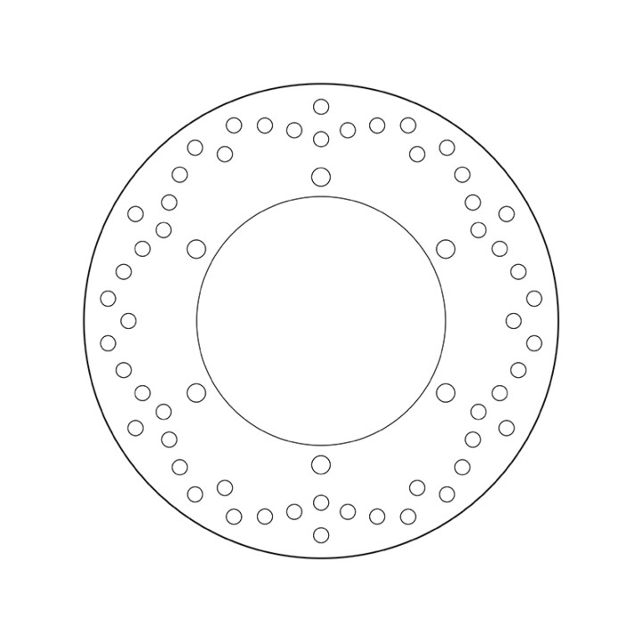 Disque de frein Brembo Serie Oro rond fixe 68B40755 | Oxmoto
