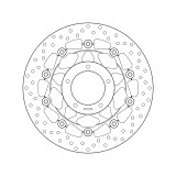 Disque de frein Brembo Serie Oro rond flottant 78B40868