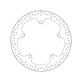 Disque de frein Brembo Serie Oro rond fixe 68B407D7 | Oxmoto