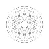 Disque de frein Brembo Serie Oro rond flottant 78B40822